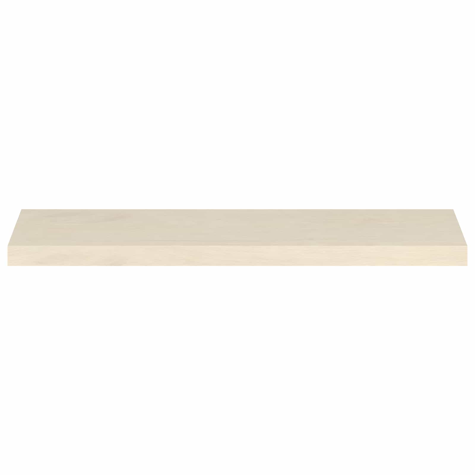 Σκαλοπάτι 4 τεμ. 100 x 30 x 2 cm Λευκό Στερεό Ξύλο Δρυός - Pakobazaar
