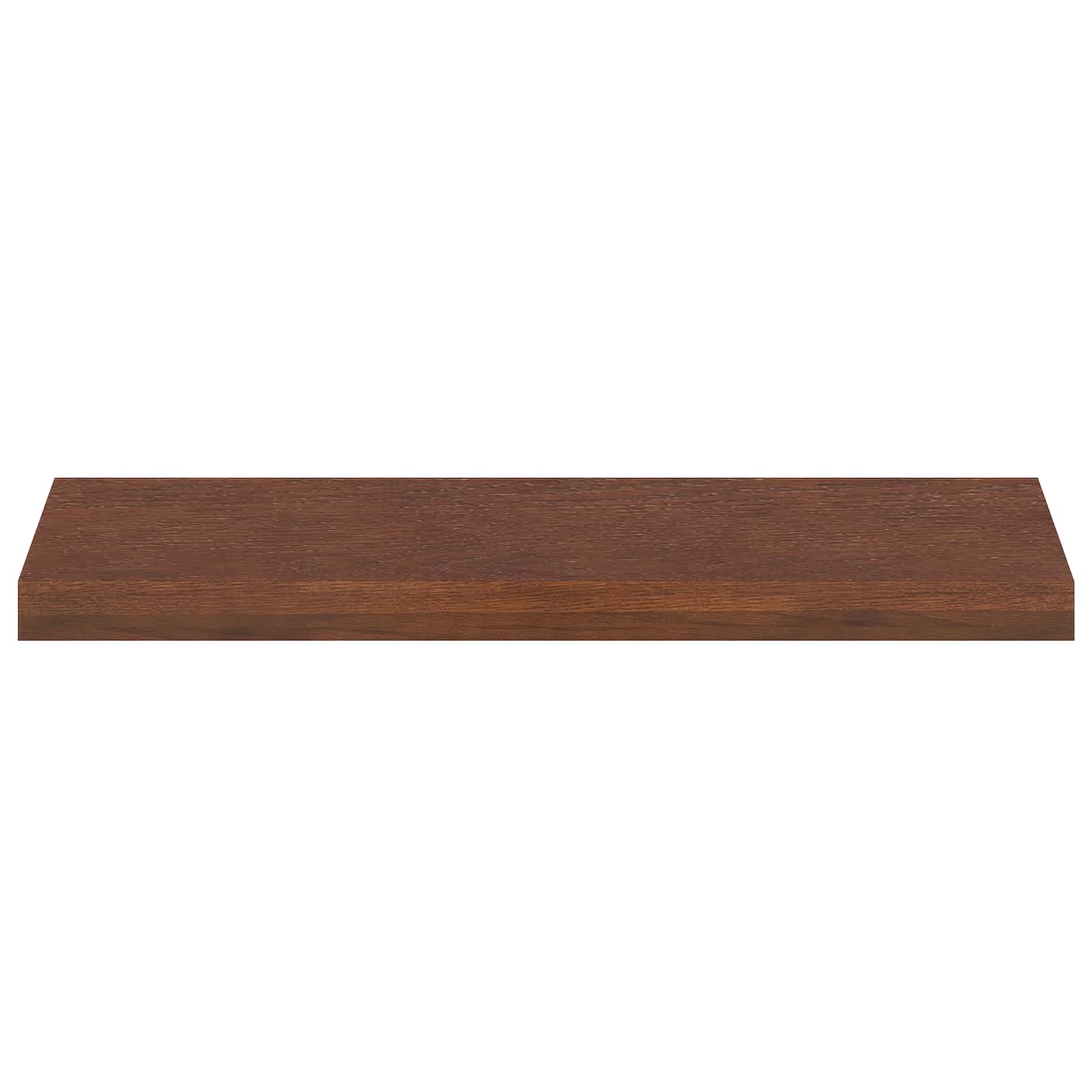 Σκαλοπάτι 4 τεμ. 80 x 25 x 2 cm Σκούρο Καφέ Στερεό Ξύλο Δρυός