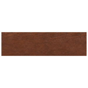 Σκαλοπάτι 4 τεμ. 90 x 30 x 2 cm Σκούρο Καφέ Στερεό Ξύλο Δρυός - Pakobazaar