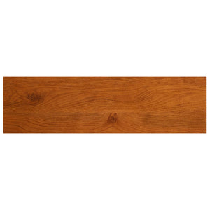 Σκαλοπάτι 8 τεμ. 100 x 30 x 2 cm Καφέ Στερεό Ξύλο Δρυός - Pakobazaar