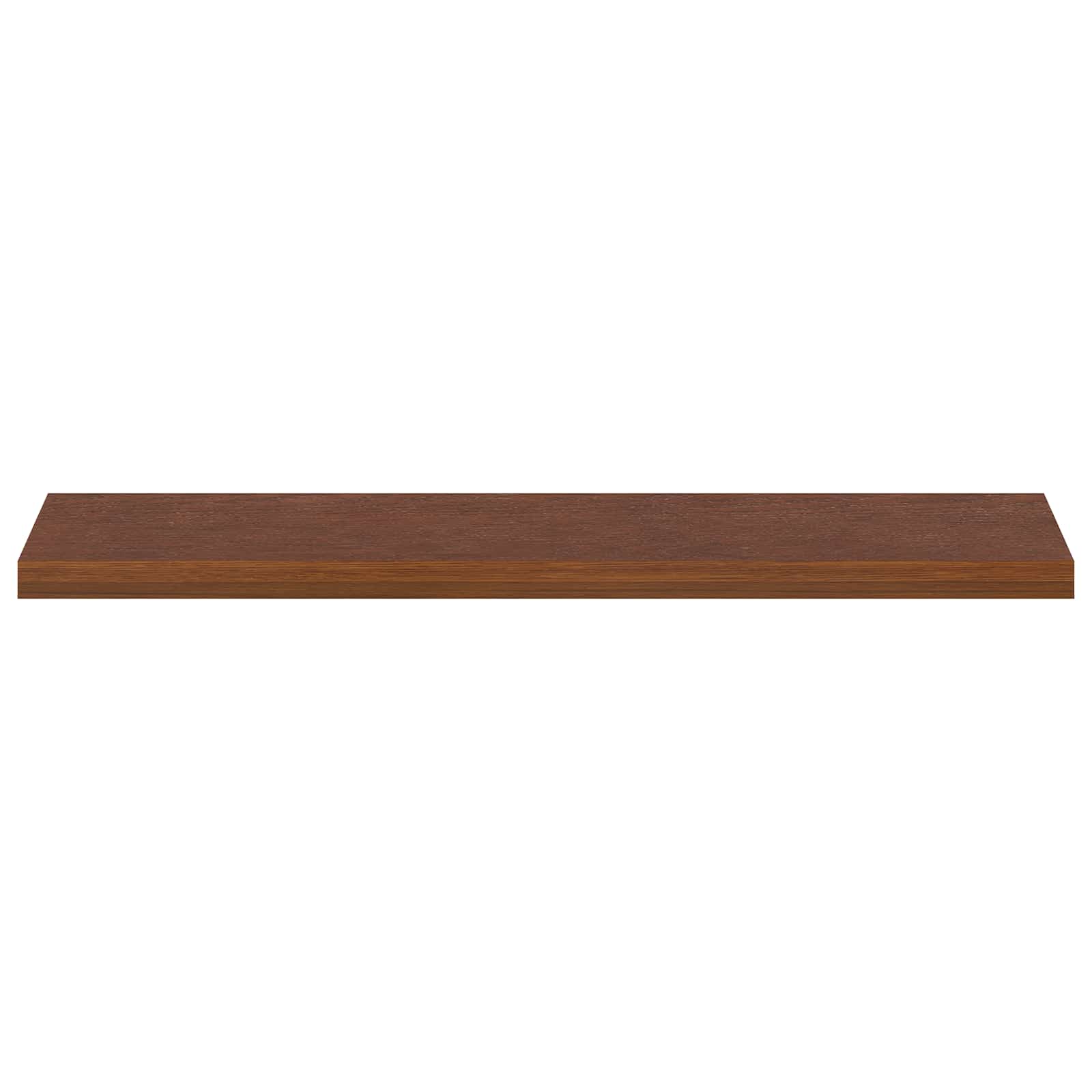 Σκαλοπάτι 16 τεμ. 110 x 30 x 2 cm Σκούρο Καφέ Στερεό Ξύλο Δρυός