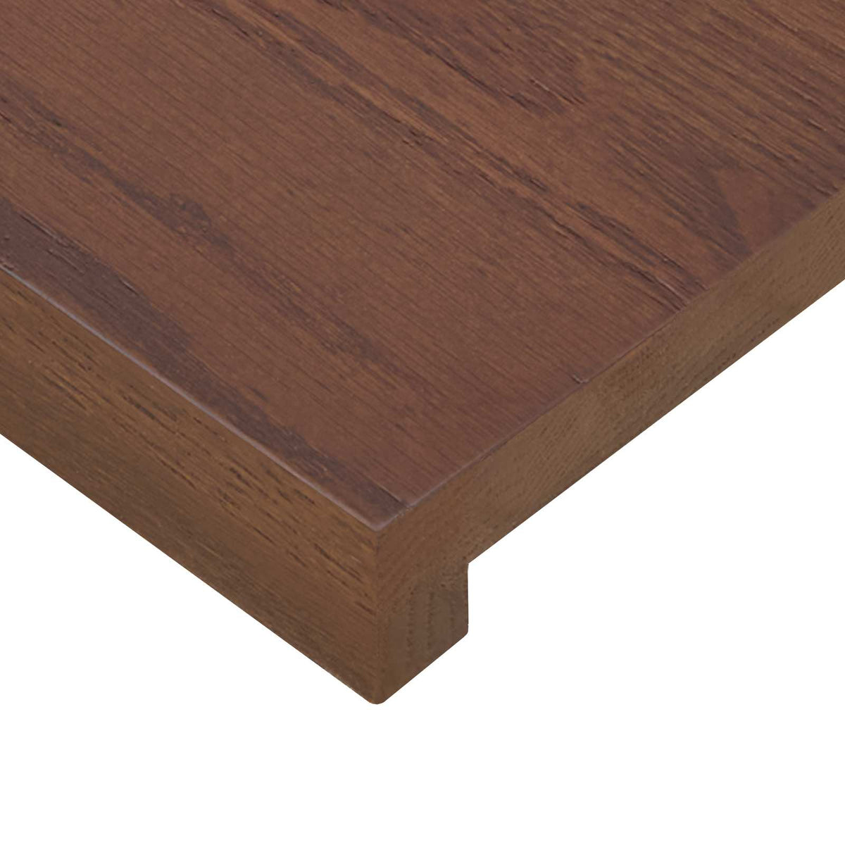 Σκαλοπάτι 16 τεμ. 120 x 30 x 2 cm Σκούρο Καφέ Στερεό Ξύλο Δρυός - Pakobazaar