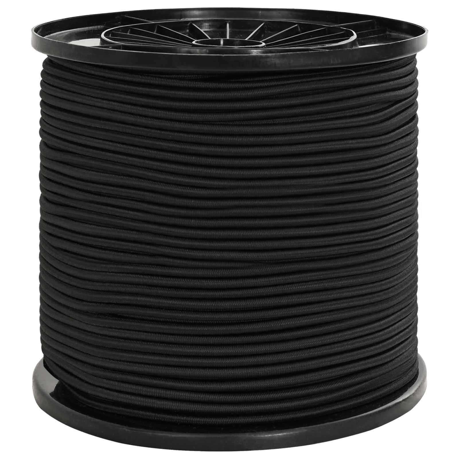 Σχοινιά Bungee 4 mm Μαύρο PP και καουτσούκ - Pakobazaar