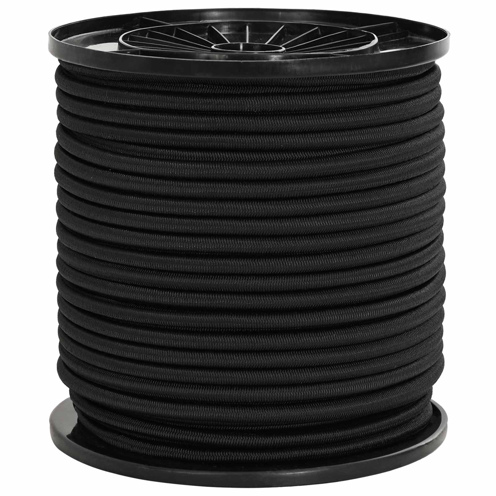 Σχοινιά Bungee 6 mm Μαύρο PP και καουτσούκ
