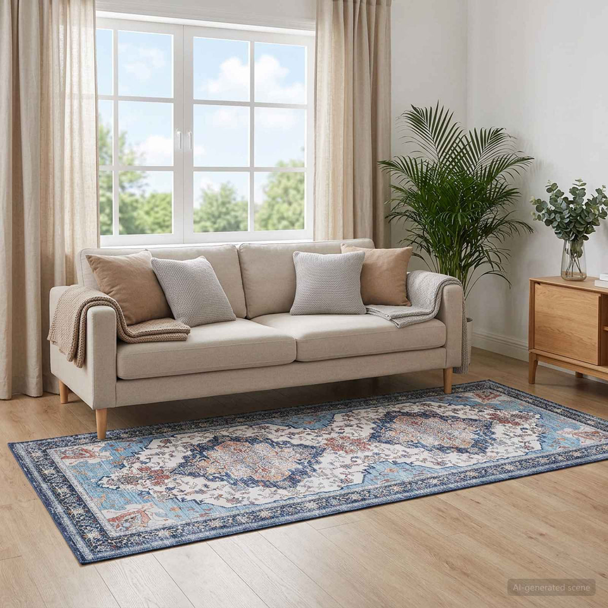 Χαλί ORIZ Πολύχρωμο 80 x 200 cm 100% Πολυεστέρας
