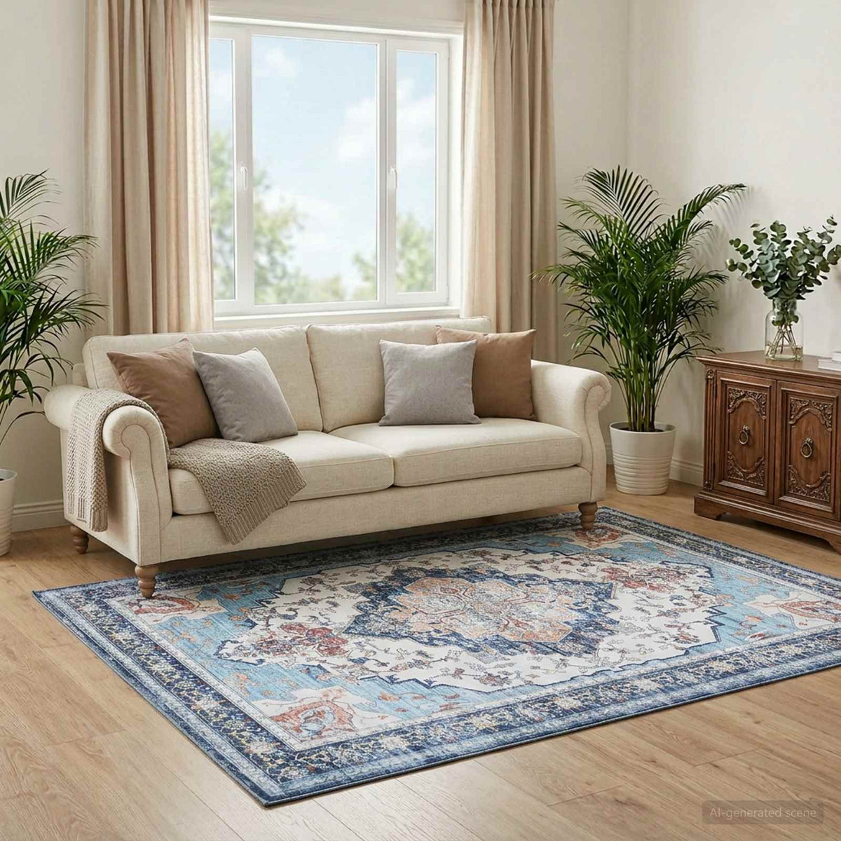 Χαλί ORIZ Πολύχρωμο 240 x 340 cm 100% Πολυεστέρας