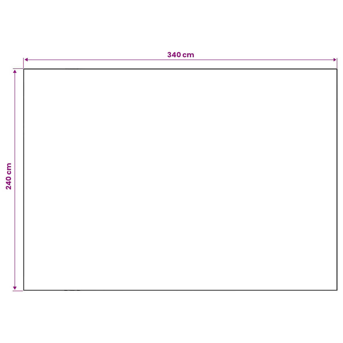 Χαλί ORIZ Πολύχρωμο 240 x 340 cm 100% Πολυεστέρας