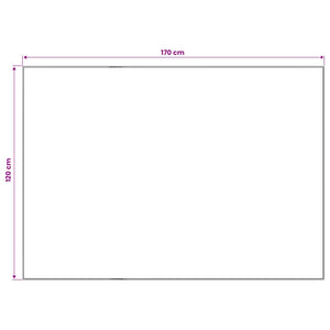 Χαλί ORIZ Σκούρο Μπλε 120 x 170 cm 100% Πολυεστέρας