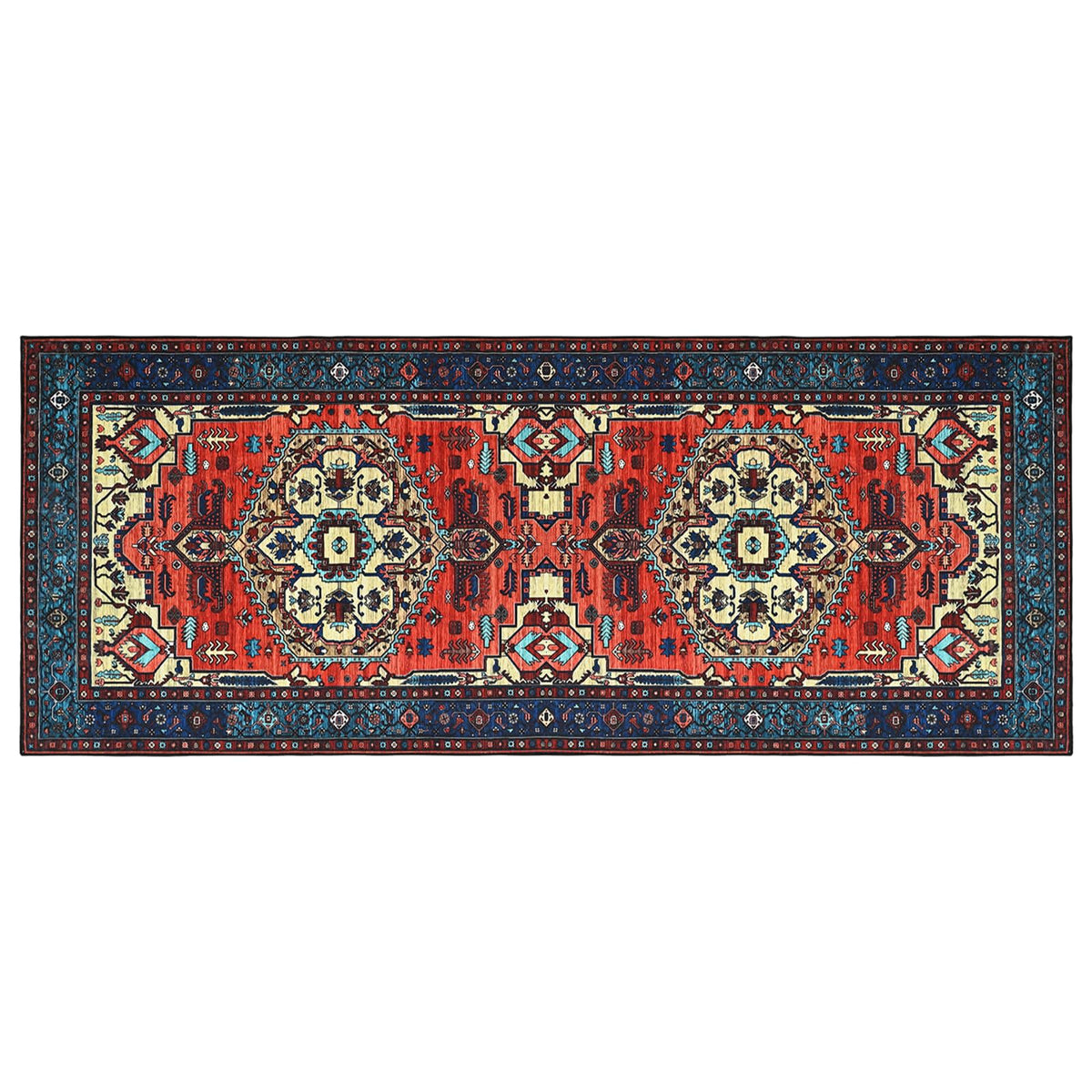 Χαλί ORIZ Κόκκινο 80 x 200 cm 100% Πολυεστέρας