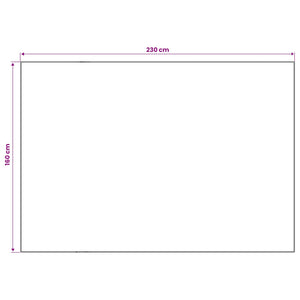 Χαλί ORIZ Κόκκινο 160 x 230 cm 100% Πολυεστέρας