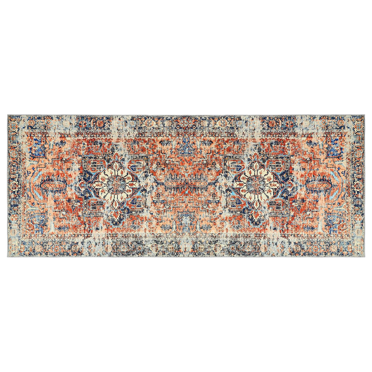 Χαλί ORIZ Πορτοκαλί 80 x 200 cm 100% Πολυεστέρας