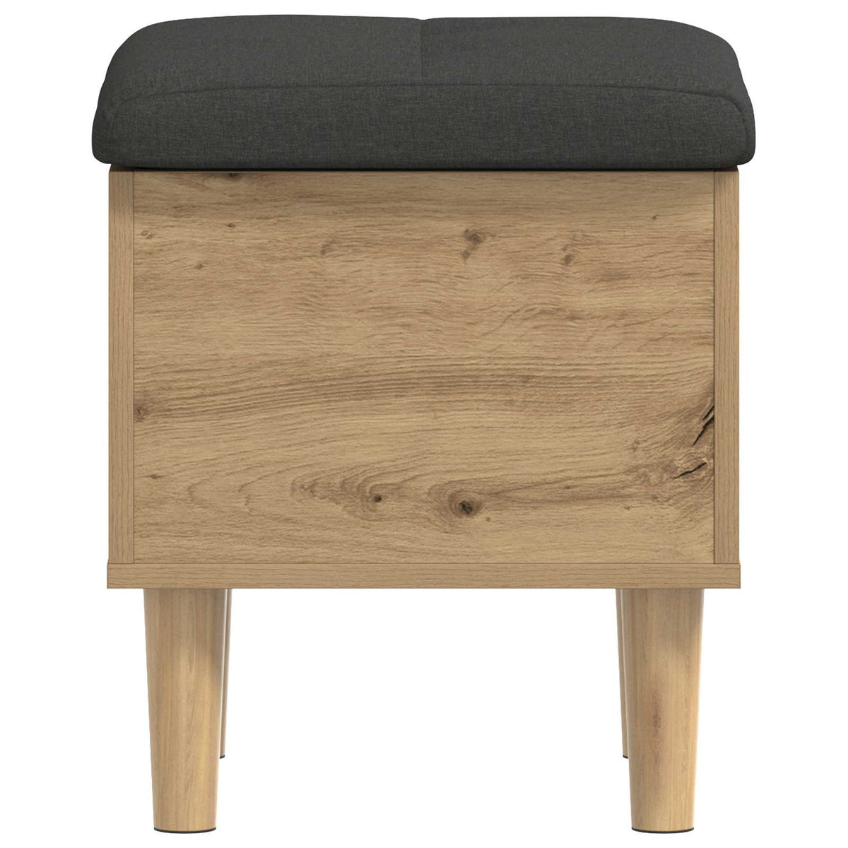 Παγκάκι αποθήκευσης με μαξιλάρι Artisan Δρυς 42 x 42 x 46 εκ - Pakobazaar