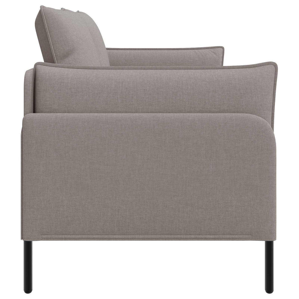 Καναπές 2 ατόμων Taupe 188 x 81 x 89 εκ. Ύφασμα