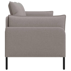 Καναπές 2 ατόμων Taupe 188 x 81 x 89 εκ. Ύφασμα