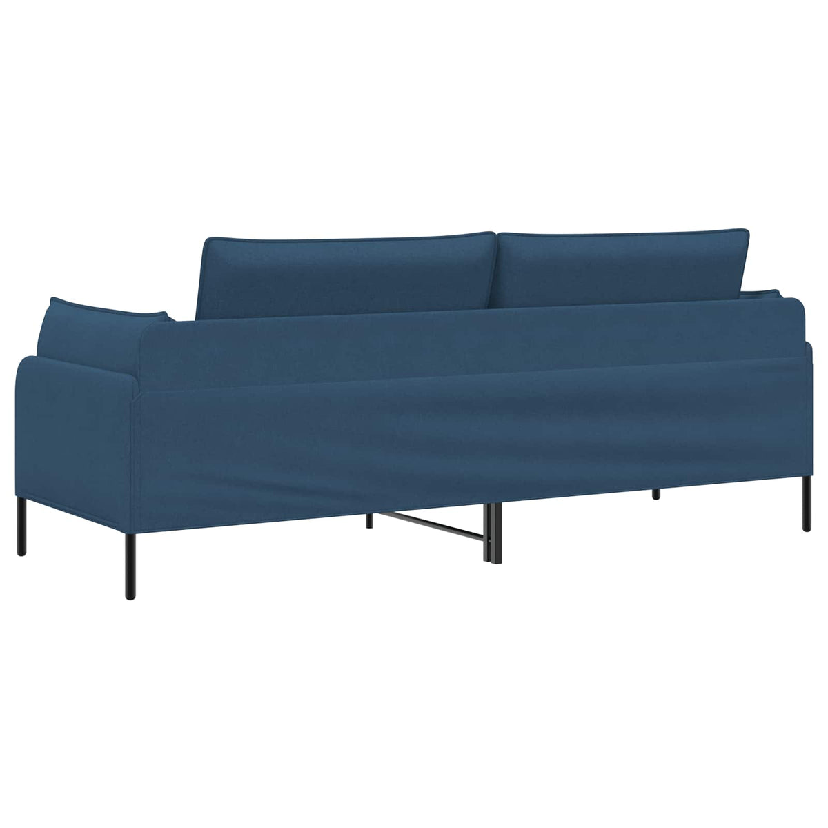 3-Θέσιος καναπές Μπλε 222 x 81 x 89 εκ. Ύφασμα - Pakobazaar