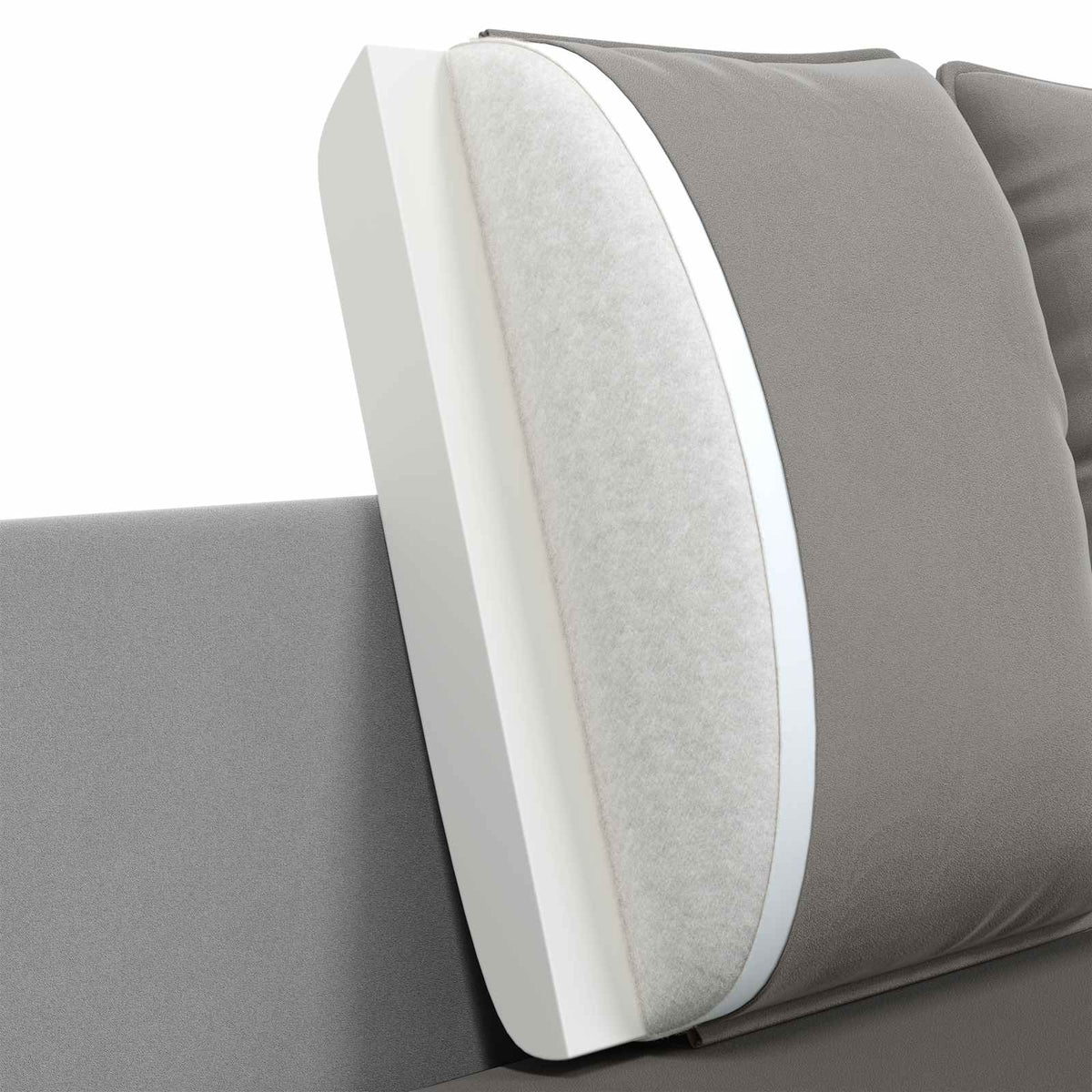 3-Θέσιος καναπές Ανοιχτό γκρι 222 x 81 x 89 εκ. Βελούδο