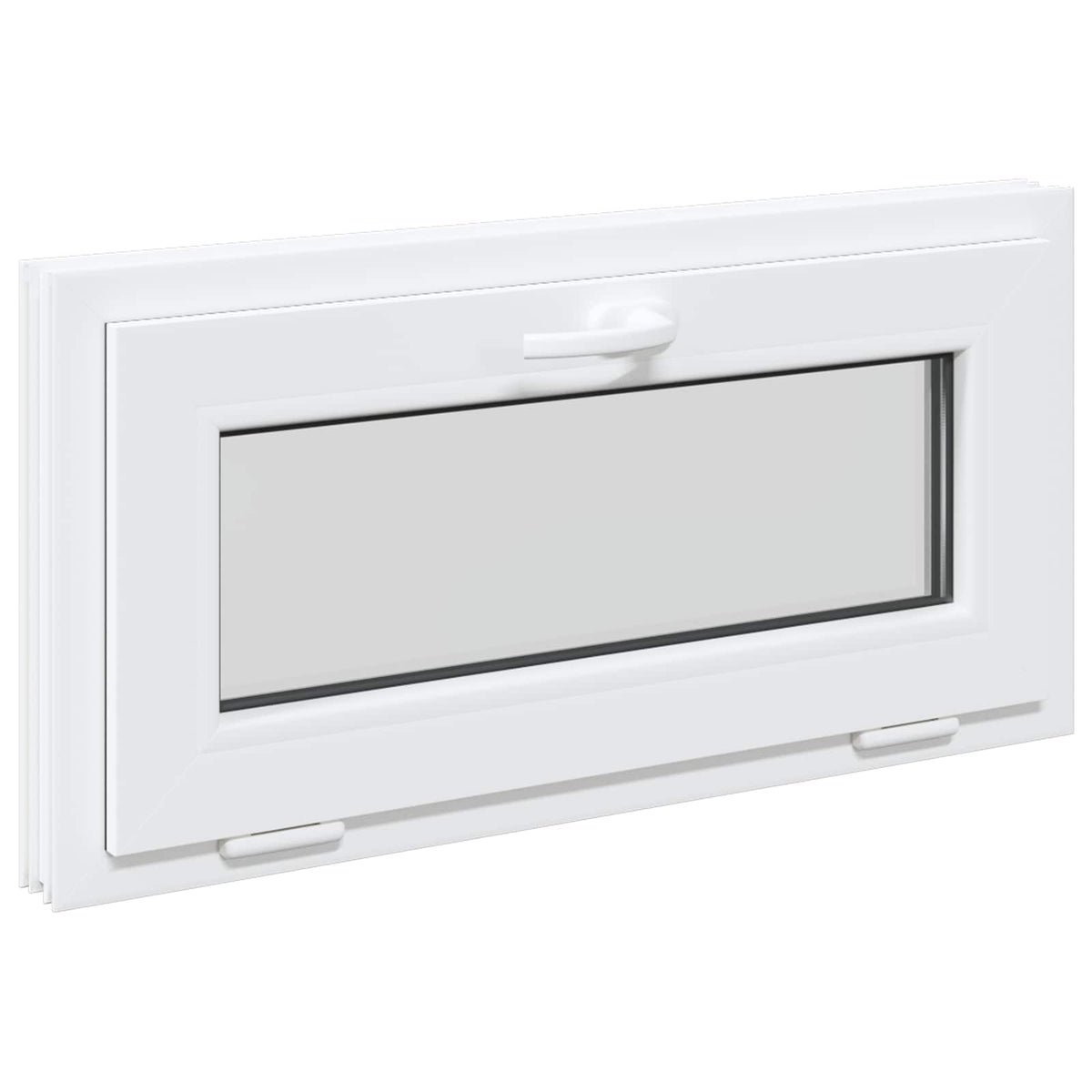 Παράθυρο με Κλίση Υπόγειου RISOR 80 x 45 cm - Pakobazaar