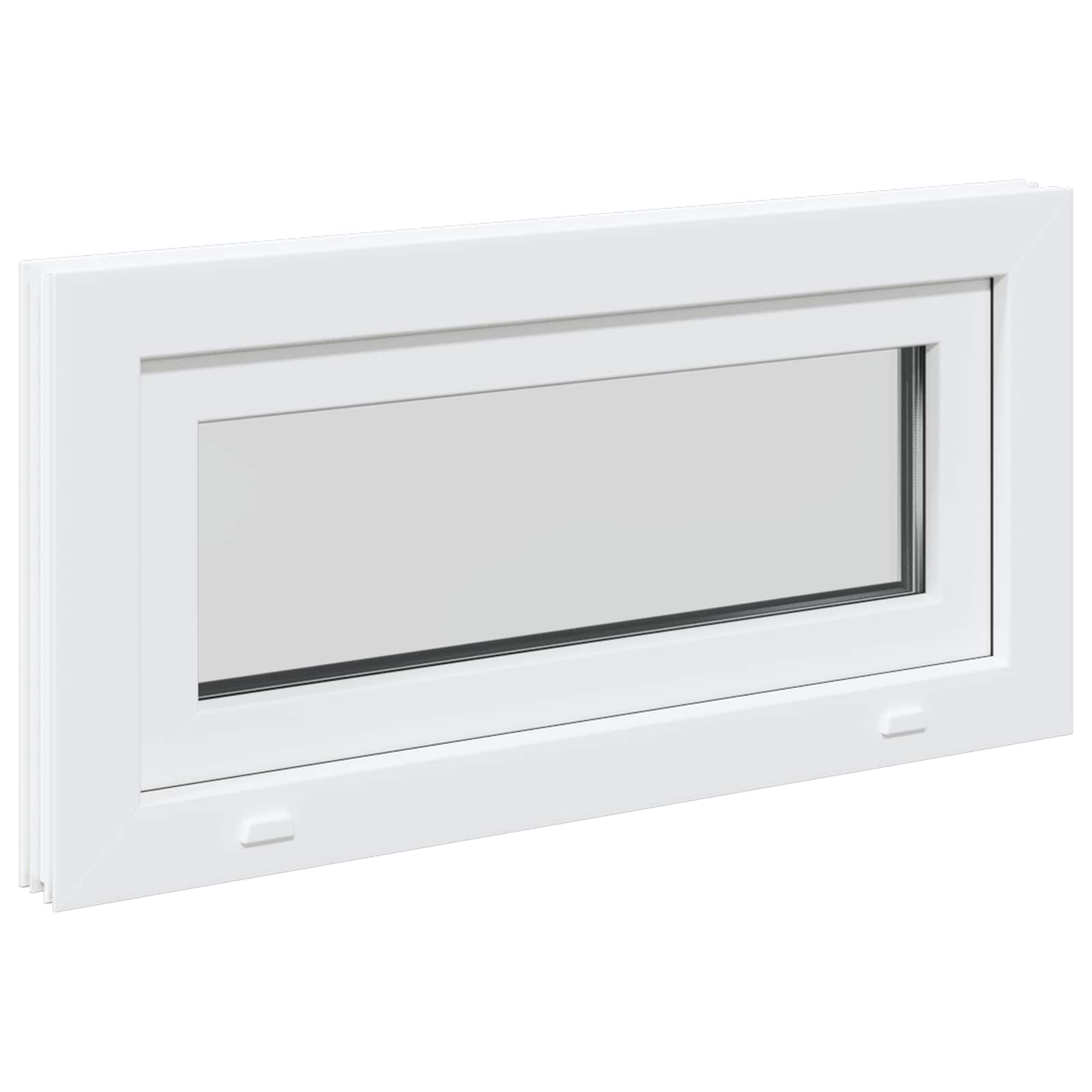 Παράθυρο με Κλίση Υπόγειου RISOR 85 x 45 εκ - Pakobazaar