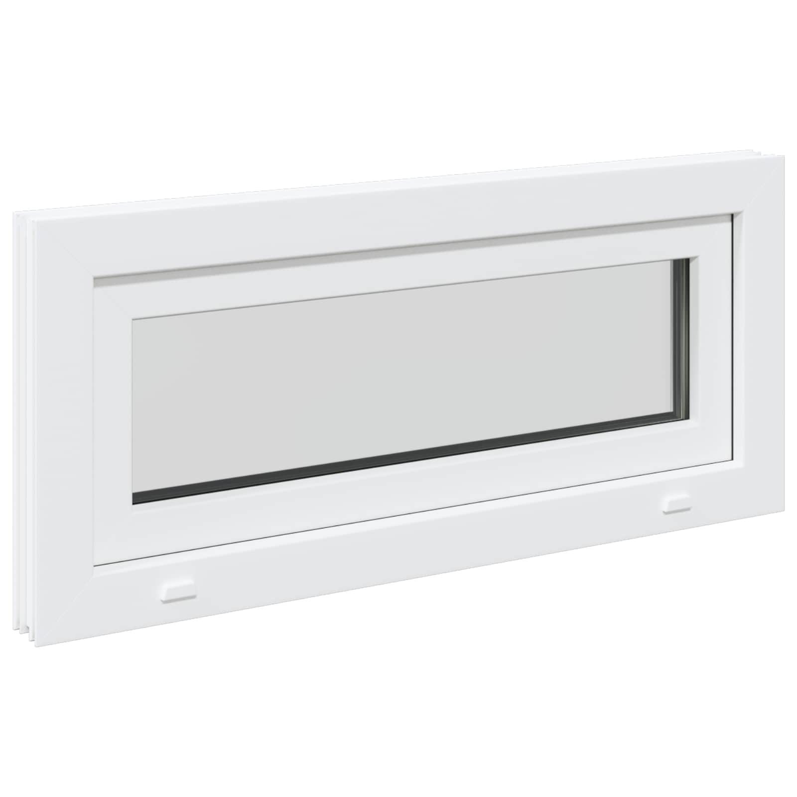 Παράθυρο με Κλίση Υπόγειου RISOR 95 x 45 εκ - Pakobazaar