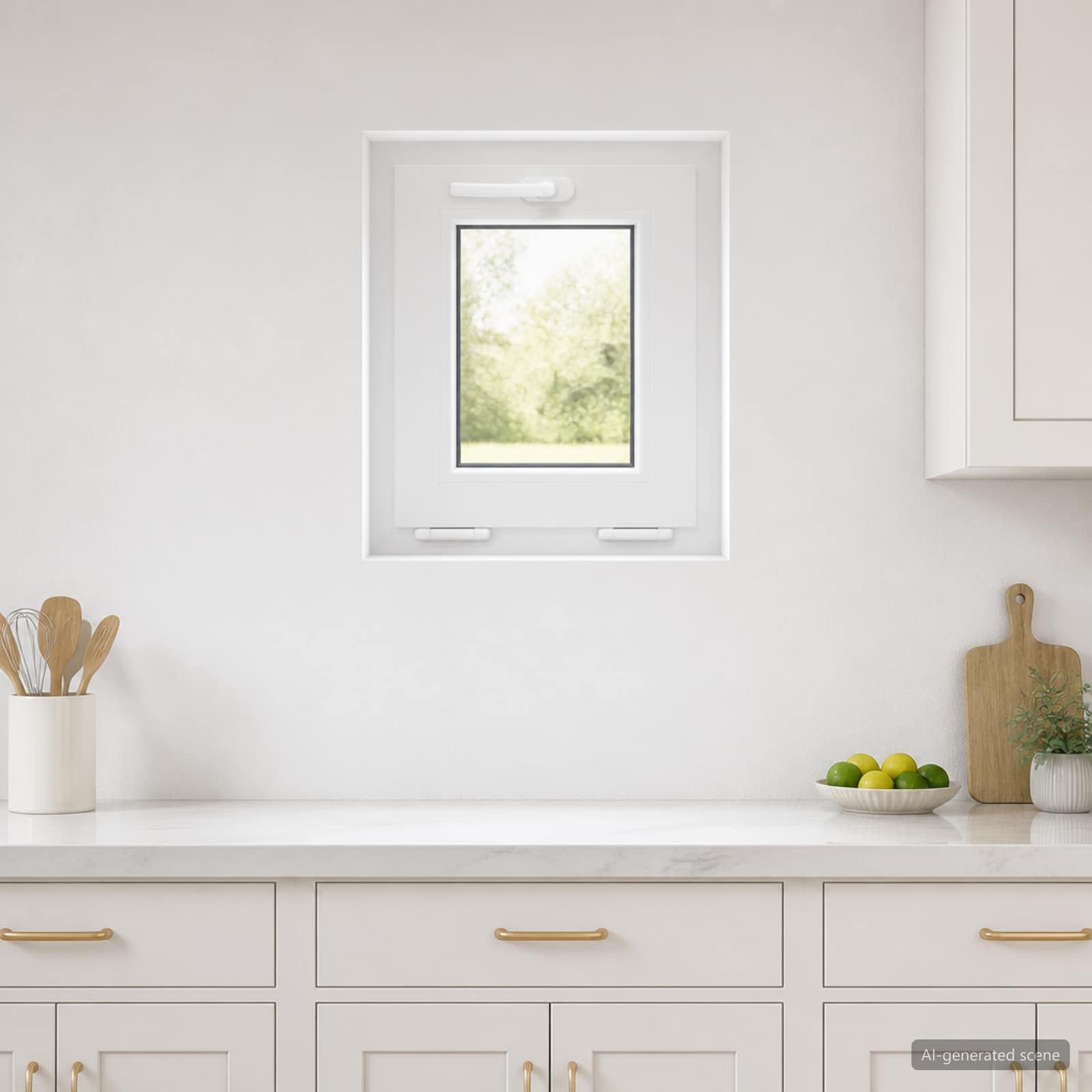 Παράθυρο με Κλίση Υπόγειου RISOR 40 x 45 εκ - Pakobazaar