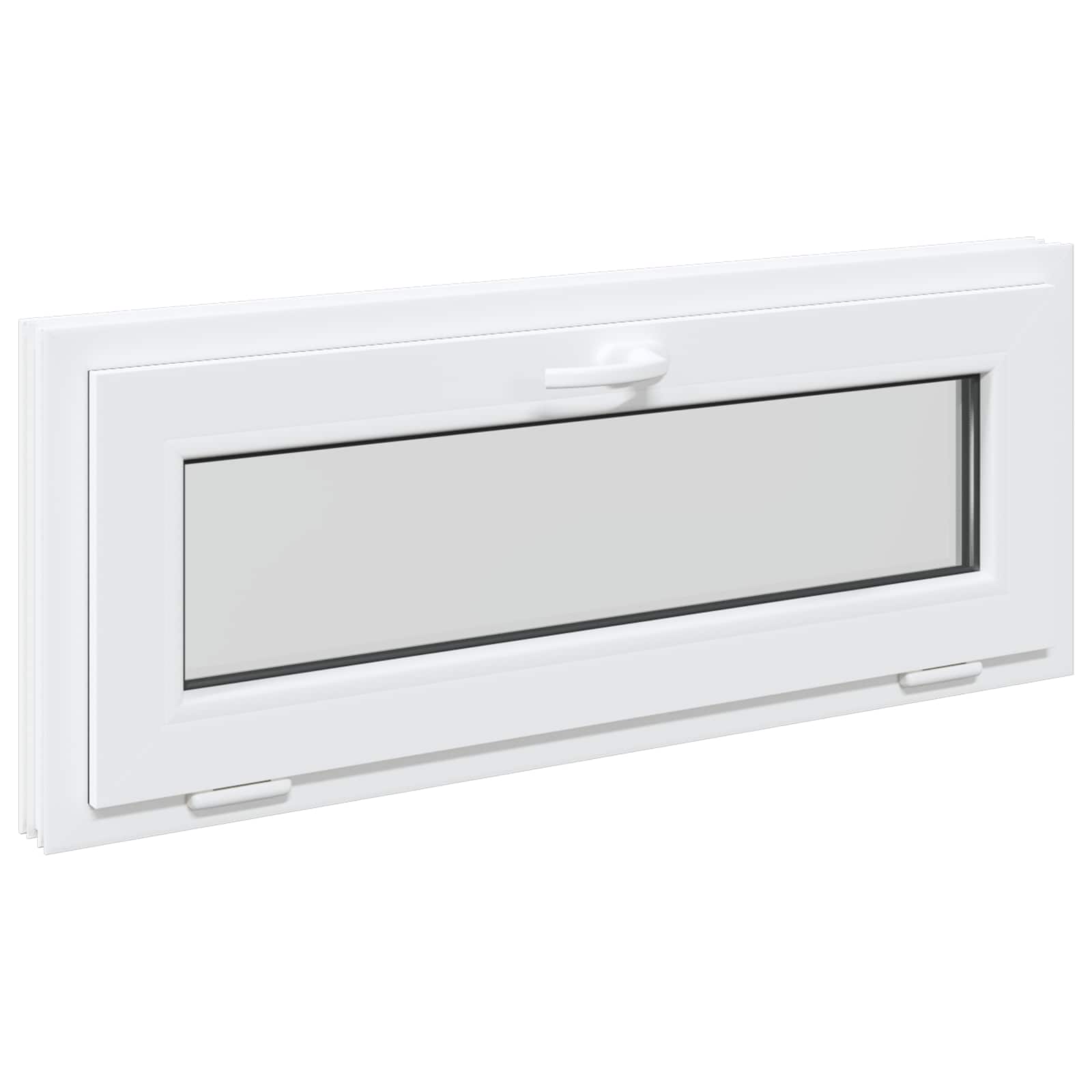 Παράθυρο με Κλίση Υπόγειου RISOR 110 x 45 εκ - Pakobazaar