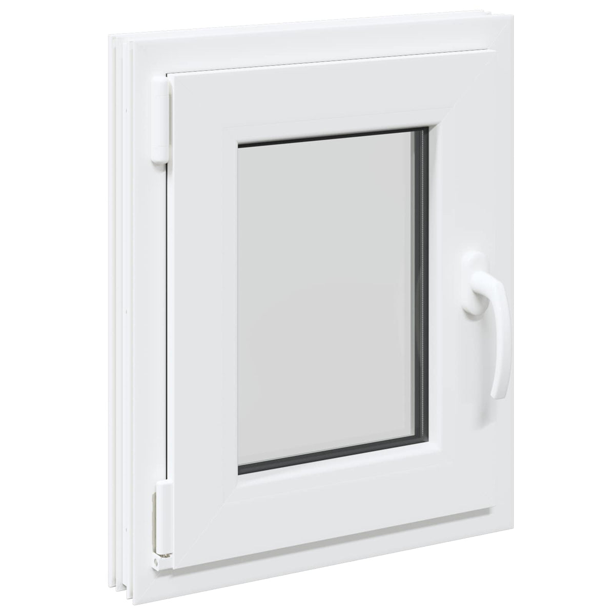 Παράθυρο Κάτω Στρώματος RISOR 50 x 55 εκ PVC και Γυαλί - Pakobazaar