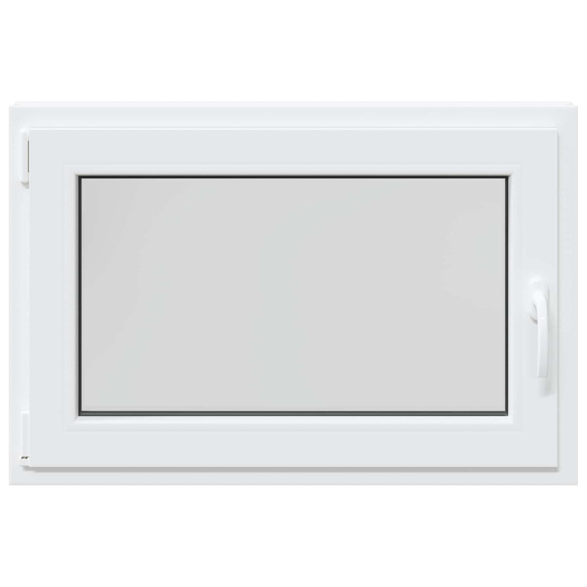 Παράθυρο Κάτω Στρώματος RISOR 95 x 50 εκ. PVC και Γυαλί - Pakobazaar