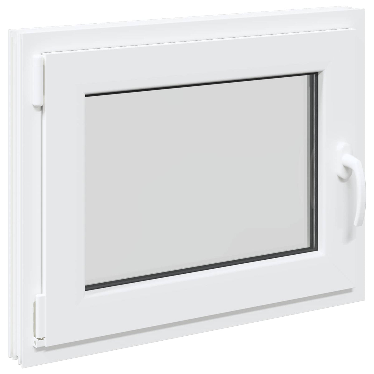 Παράθυρο Κάτω Στρώματος RISOR 50 x 55 εκ PVC και Γυαλί - Pakobazaar