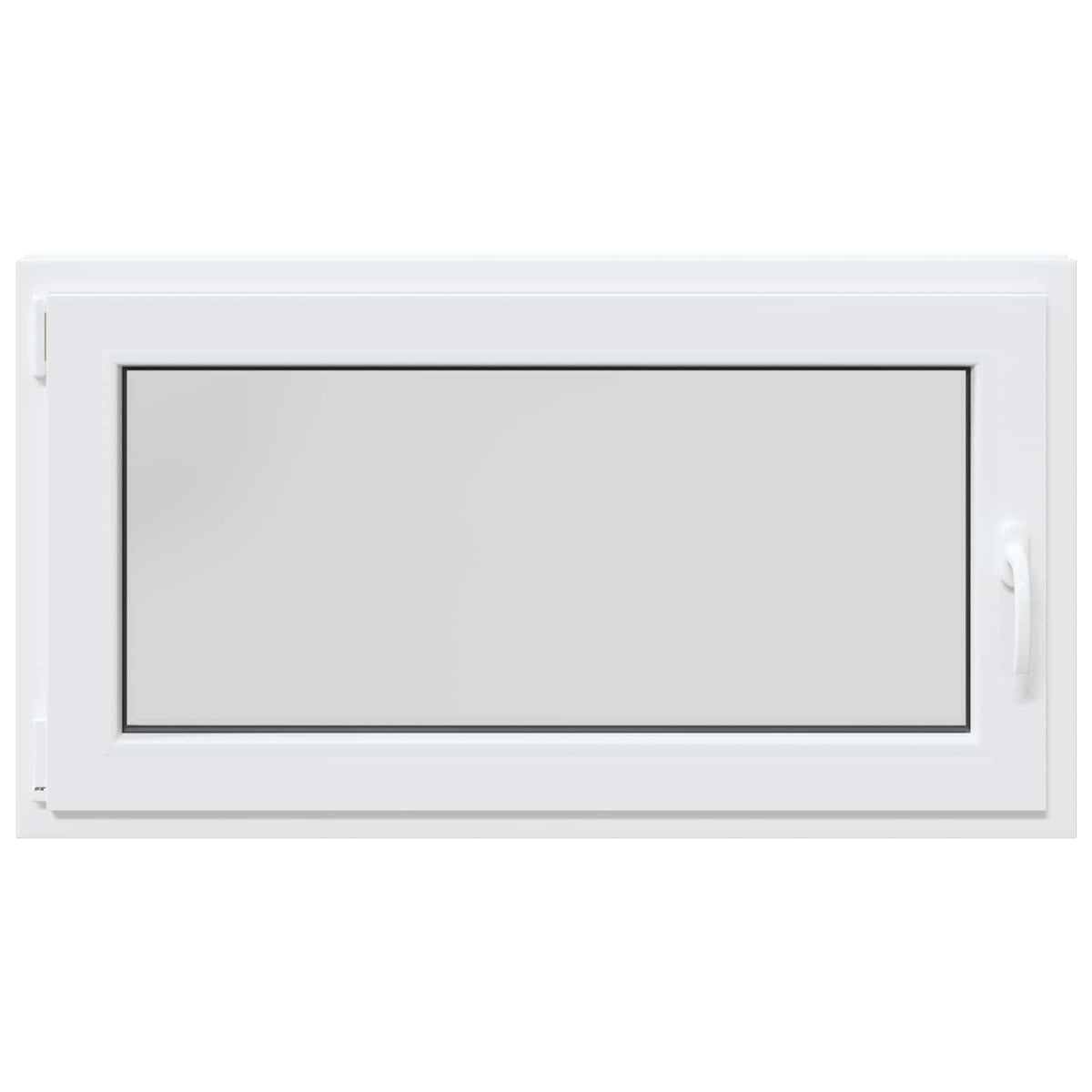 Παράθυρο Κάτω Στρώματος RISOR 110 x 55 εκ. PVC και Γυαλί - Pakobazaar