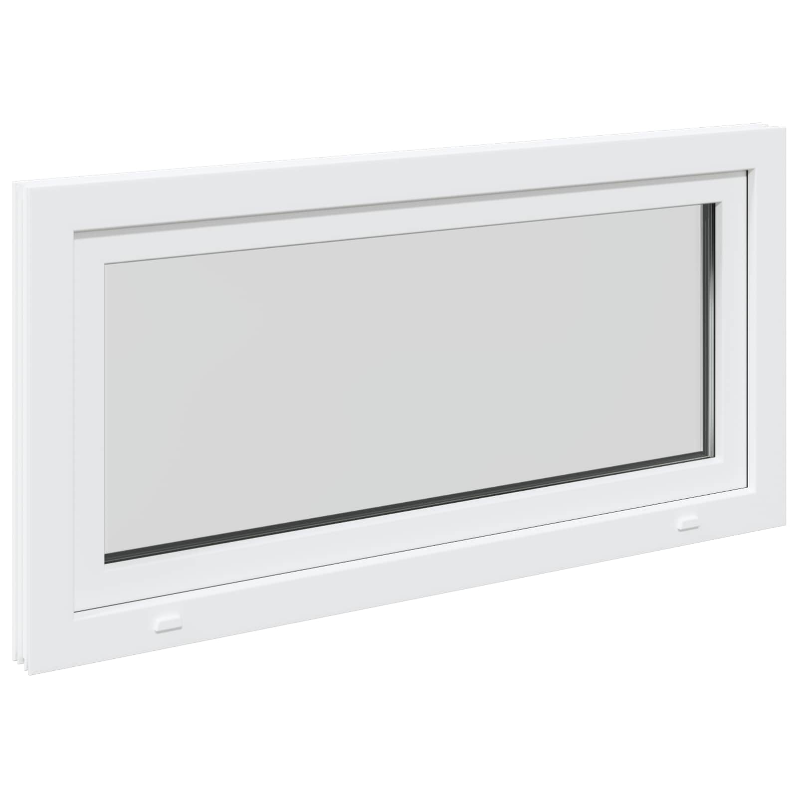 Παράθυρο Κάτω Στρώματος RISOR 50 x 55 εκ PVC και Γυαλί - Pakobazaar