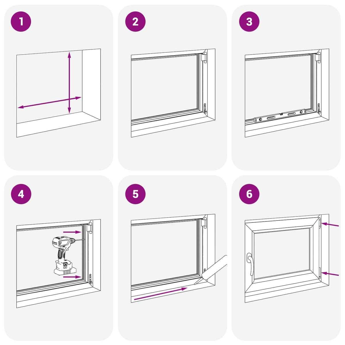 Παράθυρο Κάτω Στρώματος RISOR 70 x 60 cm PVC και Γυαλί - Pakobazaar