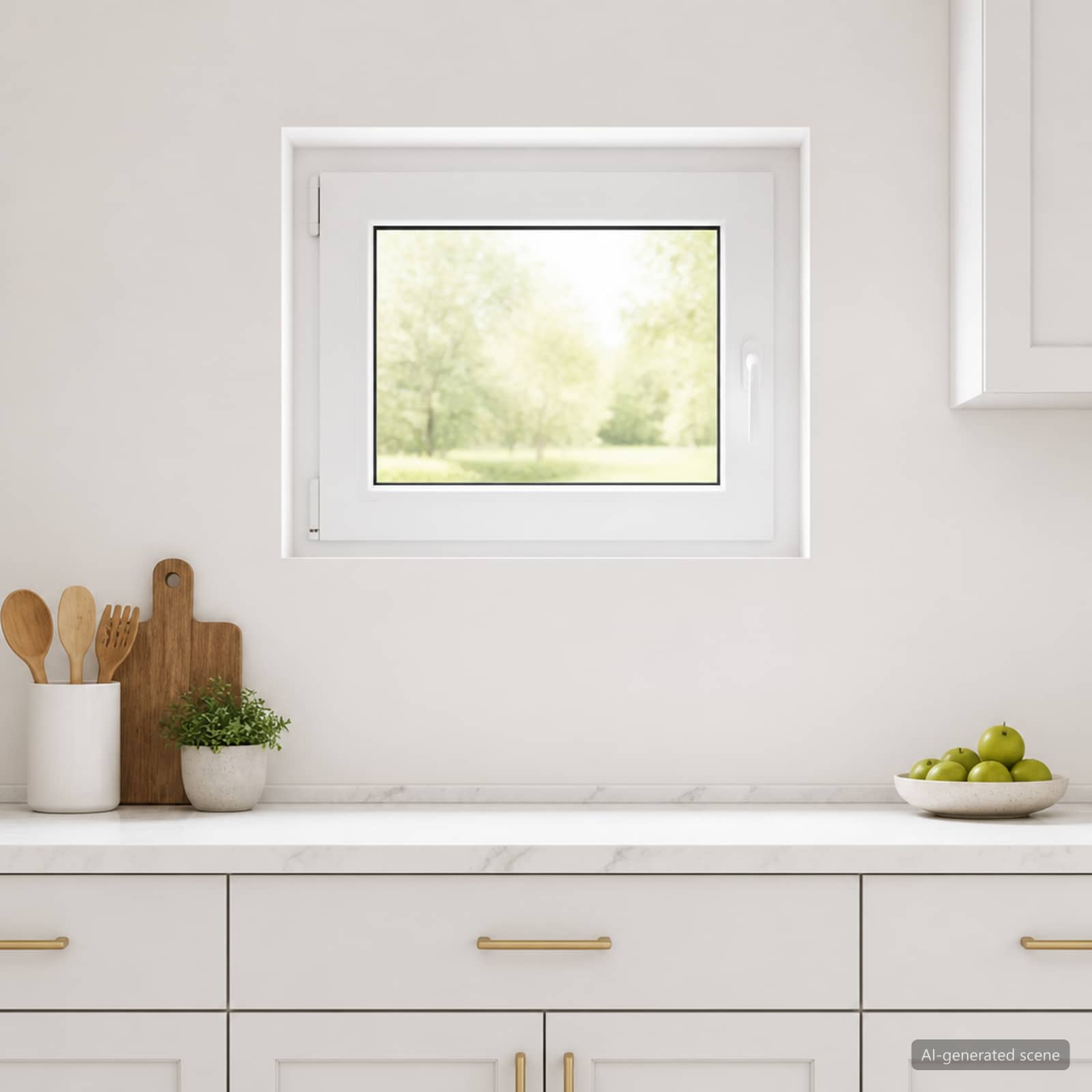 Παράθυρο Κάτω Στρώματος RISOR 70 x 60 cm PVC και Γυαλί - Pakobazaar