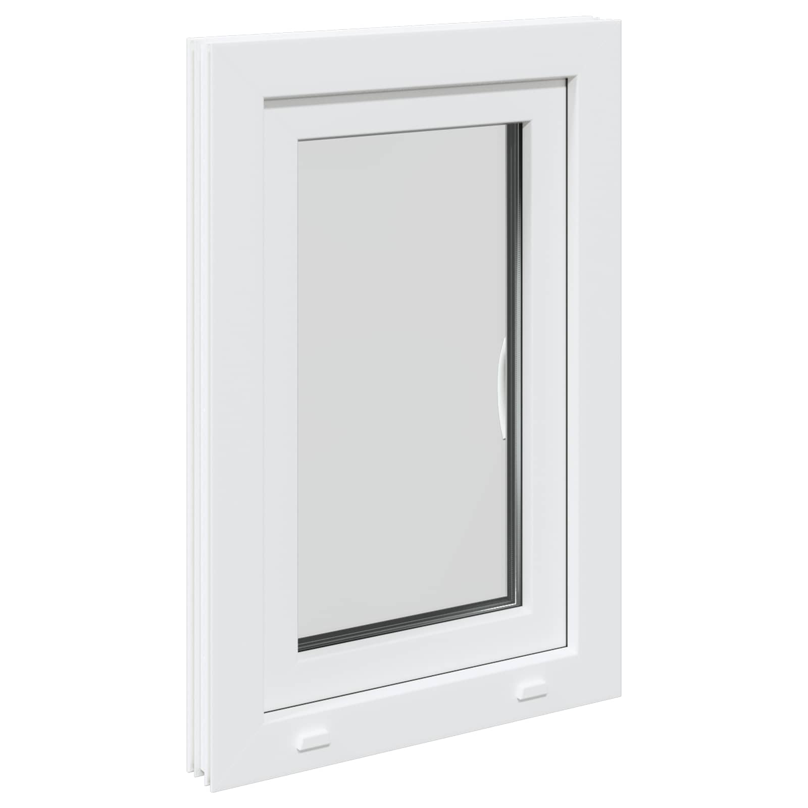 Παράθυρο Κάτω Στρώματος RISOR 40 x 70 cm PVC και Γυαλί - Pakobazaar