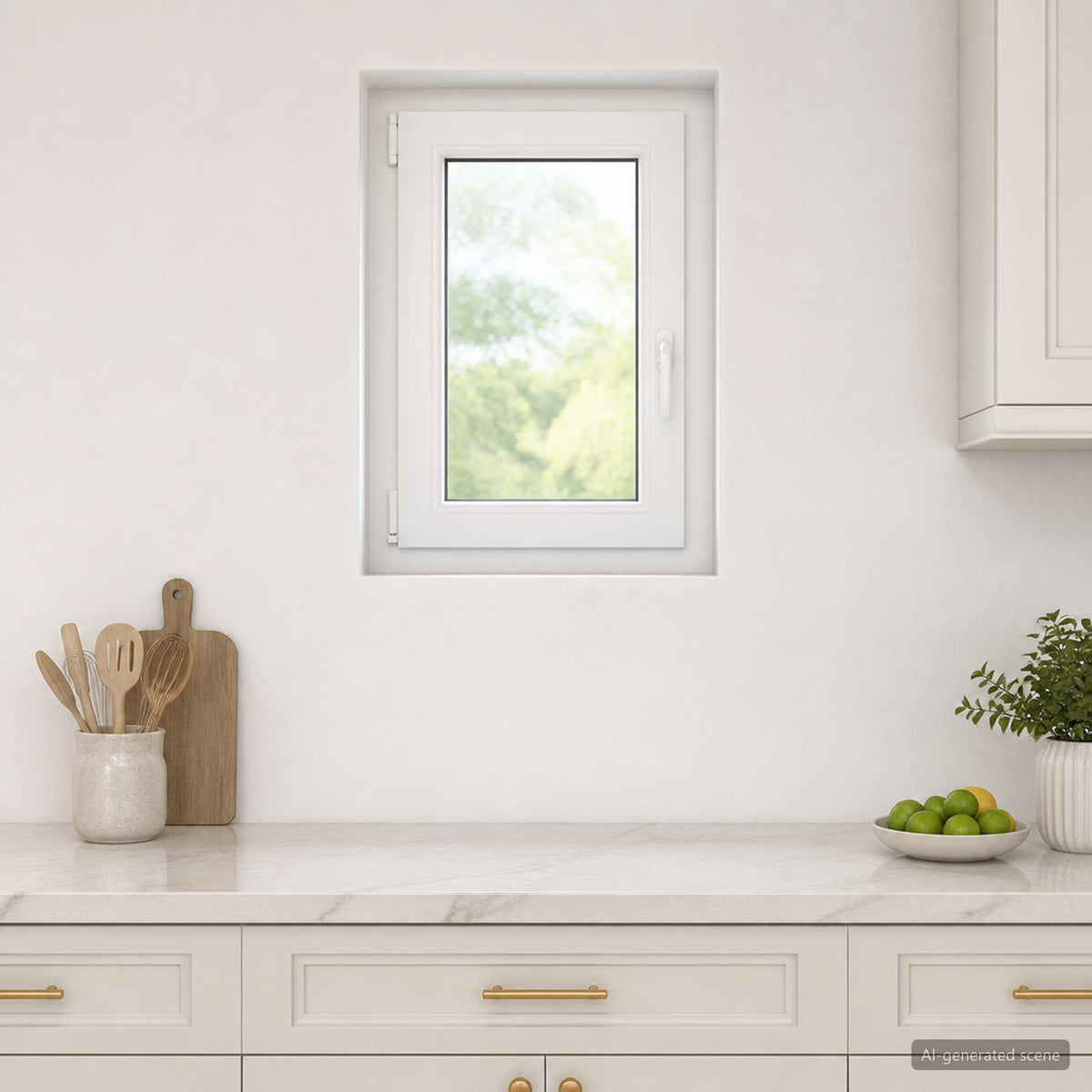 Παράθυρο Κάτω Στρώματος RISOR 50 x 70 cm PVC και Γυαλί - Pakobazaar