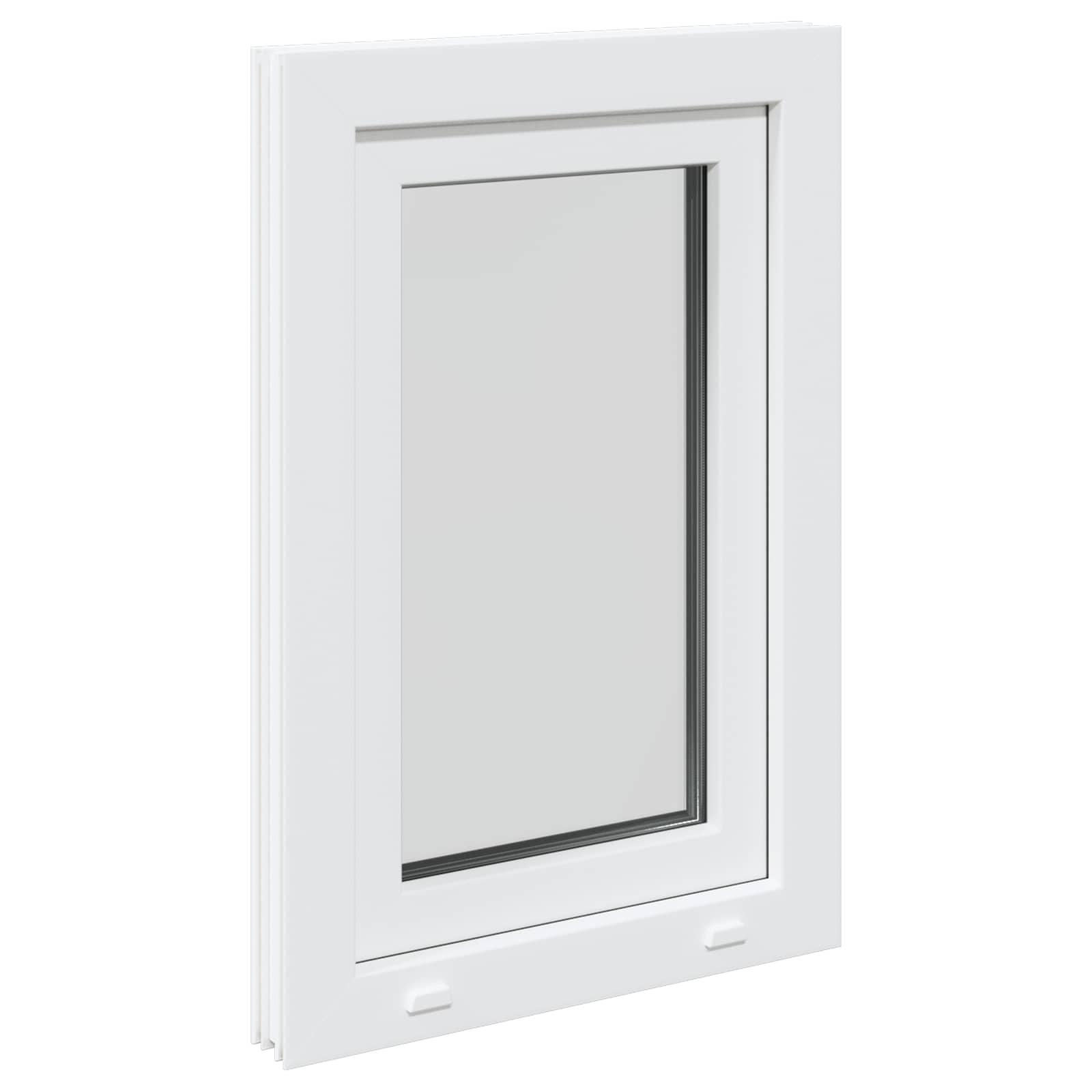 Παράθυρο Κάτω Στρώματος RISOR 40 x 80 cm PVC και Γυαλί - Pakobazaar