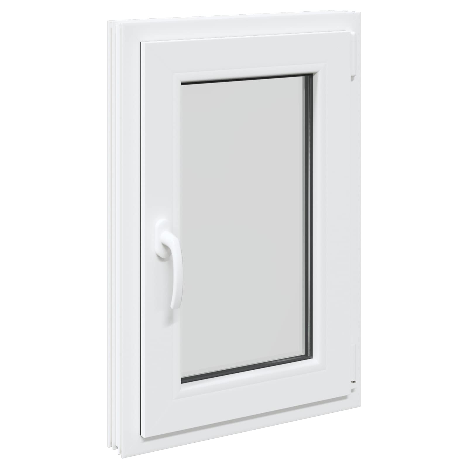 Παράθυρο Κάτω Στρώματος RISOR 50 x 80 cm PVC και Γυαλί - Pakobazaar