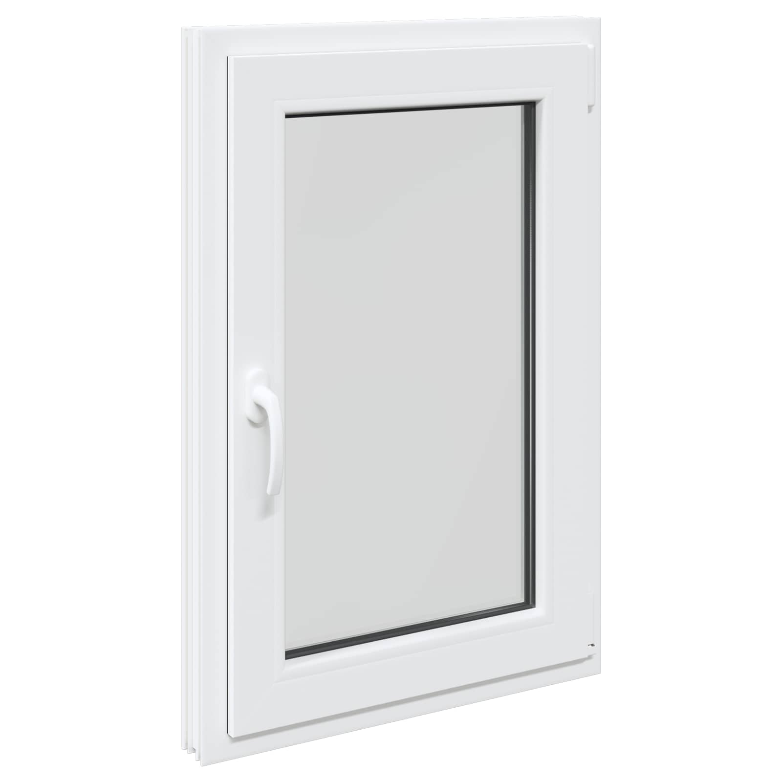 Παράθυρο Κάτω Στρώματος RISOR 50 x 100 cm PVC και Γυαλί - Pakobazaar