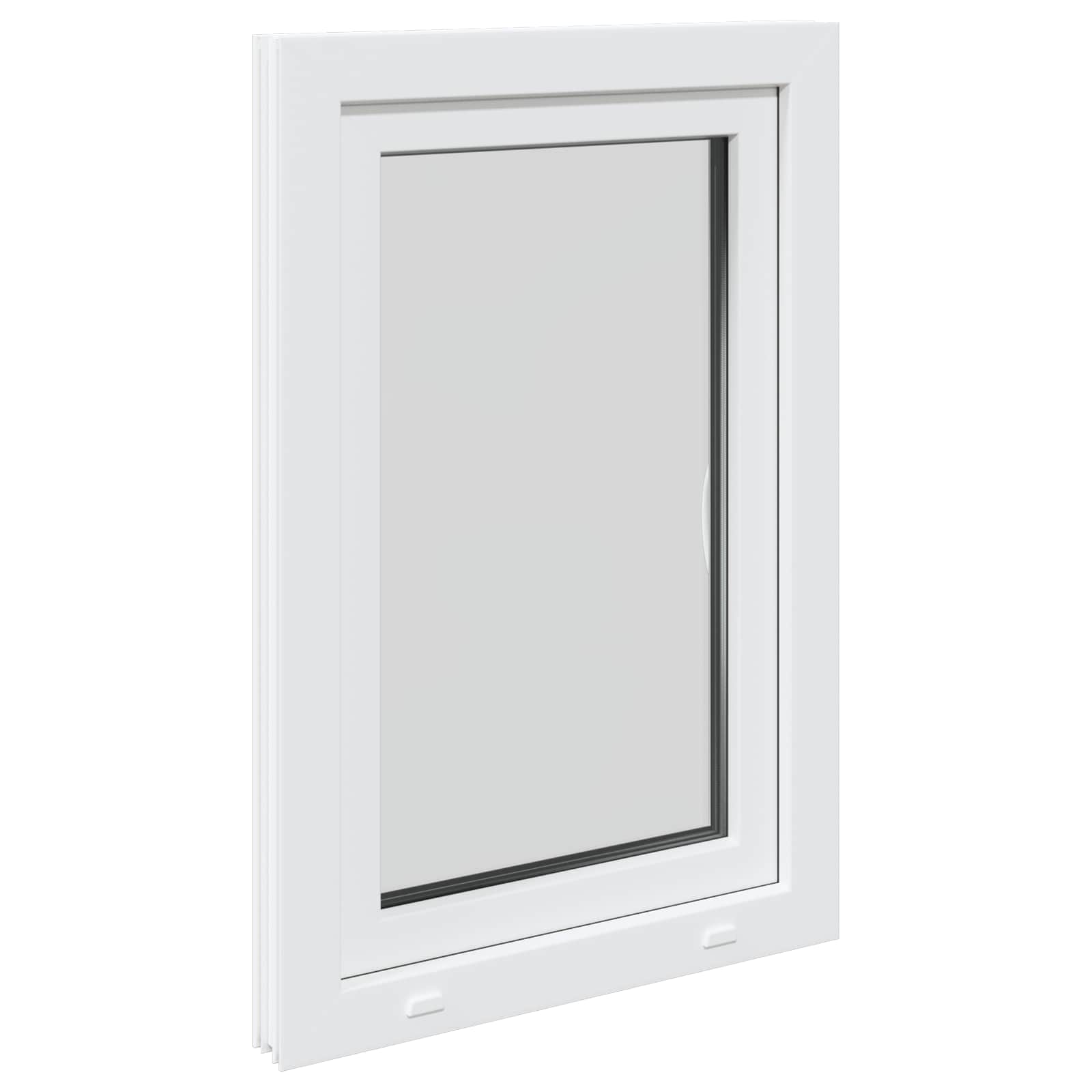 Παράθυρο Κάτω Στρώματος RISOR 50 x 100 cm PVC και Γυαλί - Pakobazaar