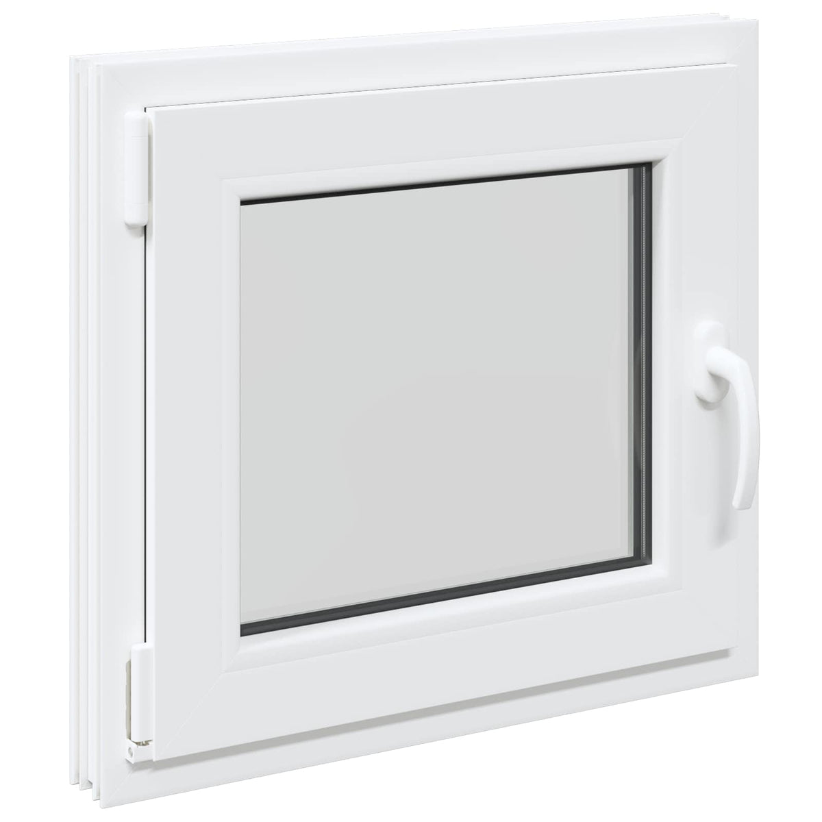 Παράθυρο Κάτω Στρώματος RISOR 60 x 50 cm PVC και Γυαλί - Pakobazaar