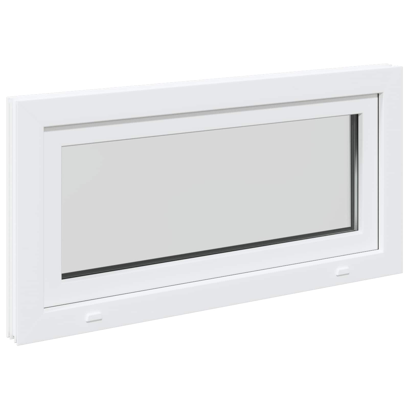 Παράθυρο Κάτω Στρώματος RISOR 50 x 55 εκ PVC και Γυαλί - Pakobazaar