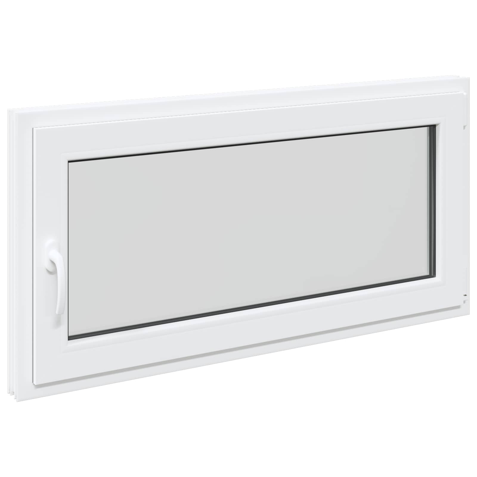 Παράθυρο Κάτω Στρώματος RISOR 120 x 50 cm PVC και Γυαλί - Pakobazaar
