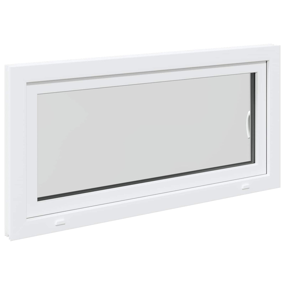 Παράθυρο Κάτω Στρώματος RISOR 120 x 50 cm PVC και Γυαλί - Pakobazaar