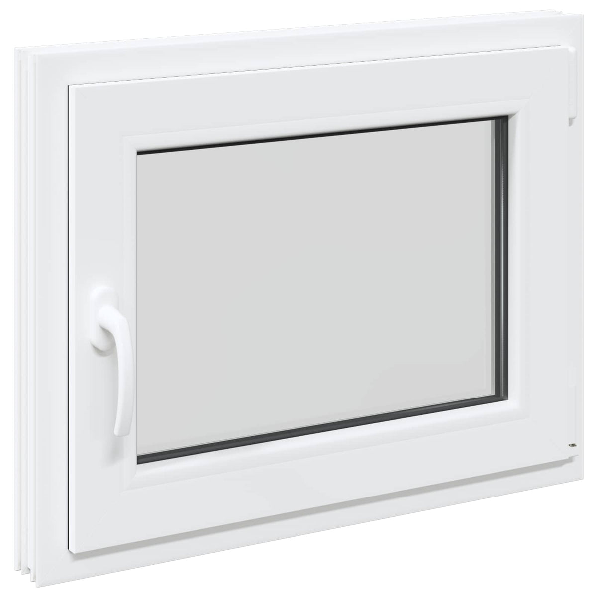Παράθυρο Κάτω Στρώματος RISOR 50 x 55 εκ PVC και Γυαλί - Pakobazaar