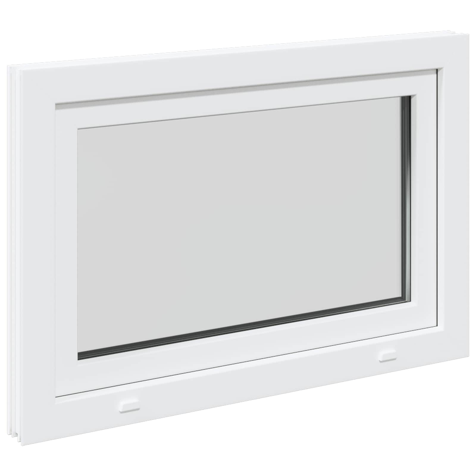 Παράθυρο Κάτω Στρώματος RISOR 90 x 55 cm PVC και Γυαλί - Pakobazaar