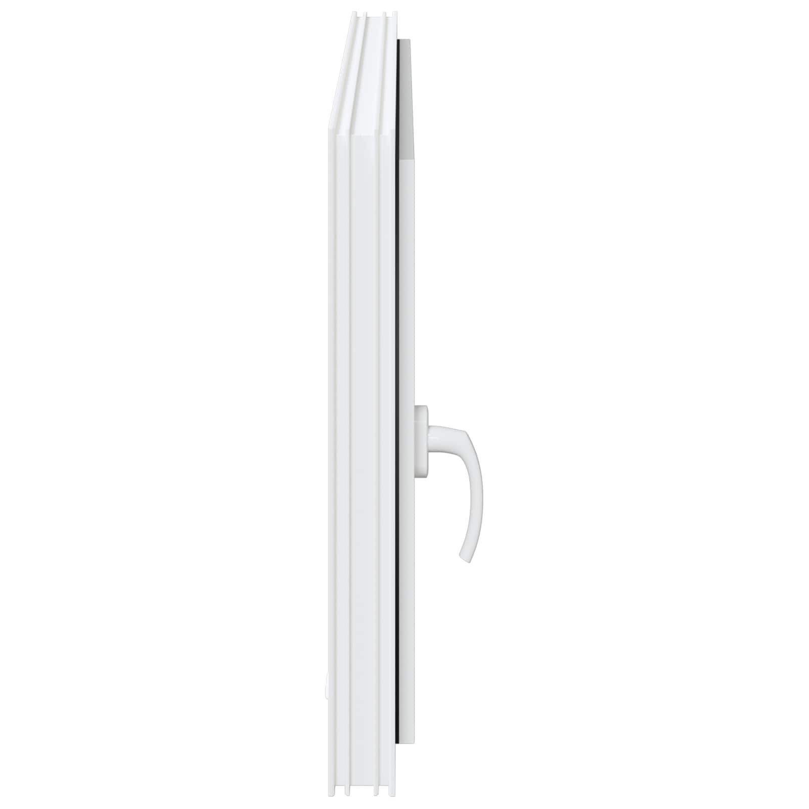 Παράθυρο Κάτω Στρώματος RISOR 110 x 55 εκ. PVC και Γυαλί - Pakobazaar