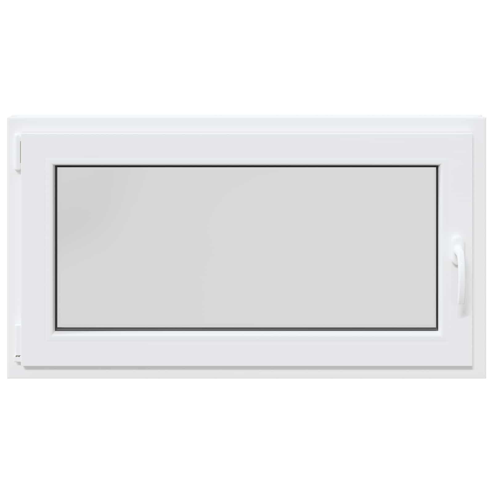 Παράθυρο Κάτω Στρώματος RISOR 110 x 55 εκ. PVC και Γυαλί - Pakobazaar