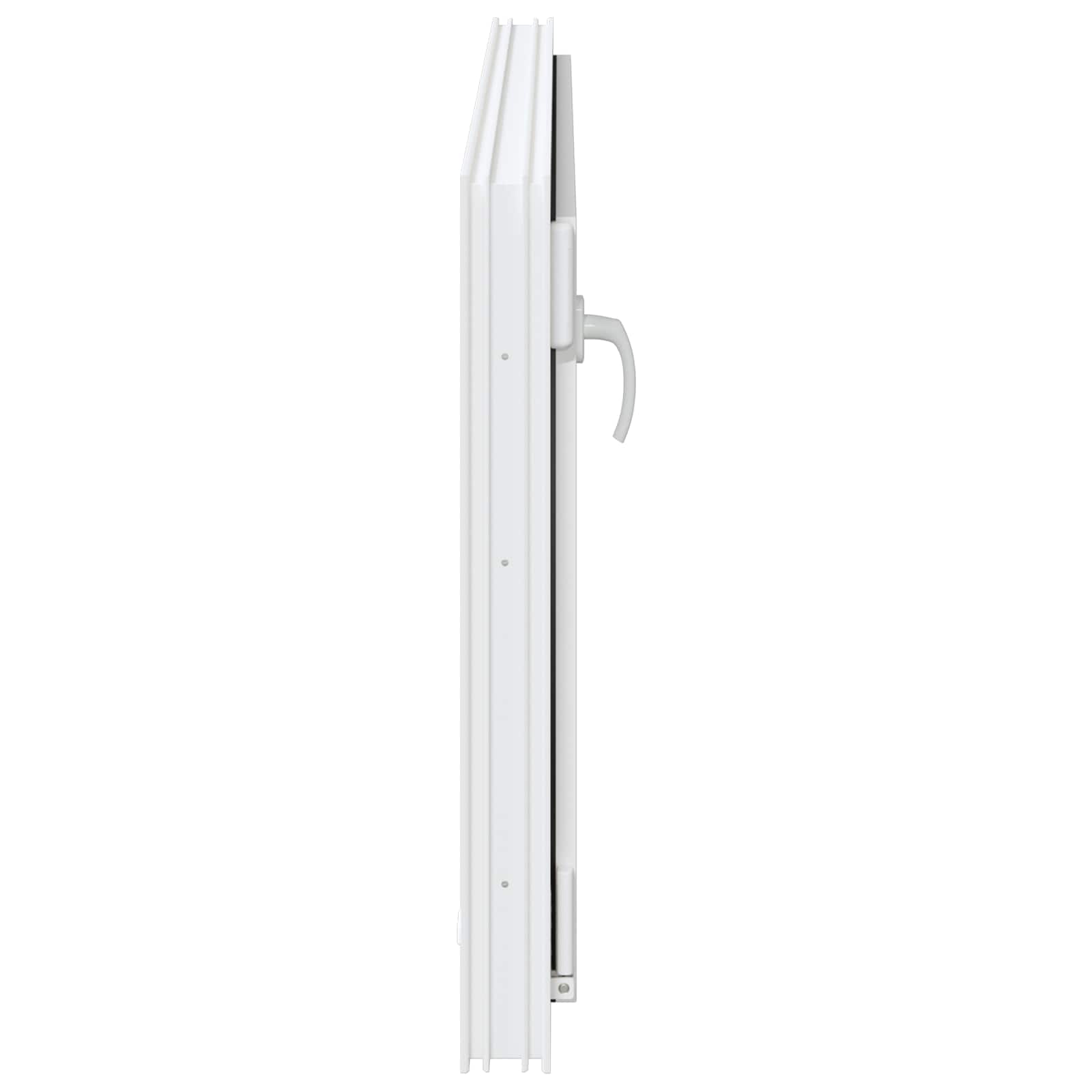 Παράθυρο Κάτω Στρώματος RISOR 110 x 55 εκ. PVC και Γυαλί - Pakobazaar