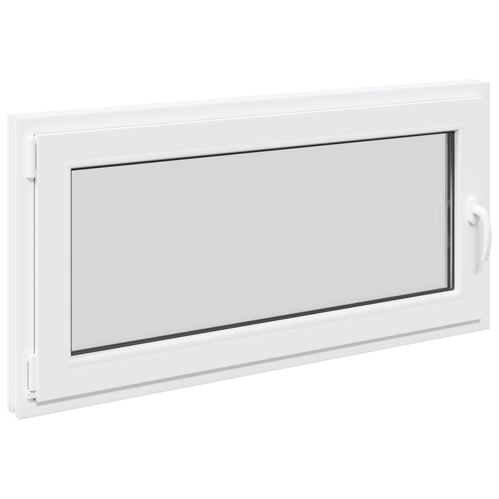 Παράθυρο Κάτω Στρώματος RISOR 50 x 55 εκ PVC και Γυαλί - Pakobazaar