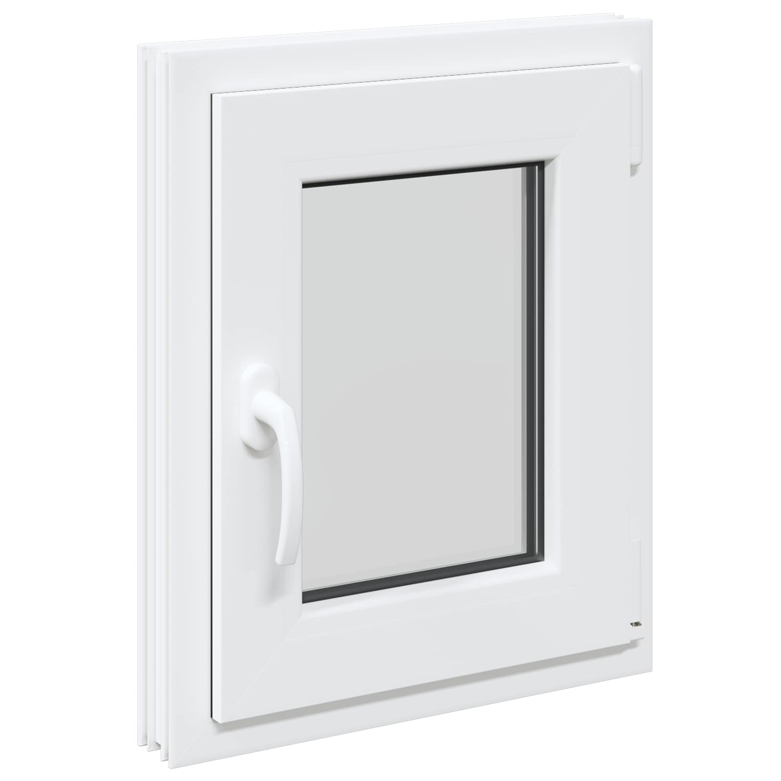 Παράθυρο Κάτω Στρώματος RISOR 40 x 60 cm PVC και Γυαλί - Pakobazaar