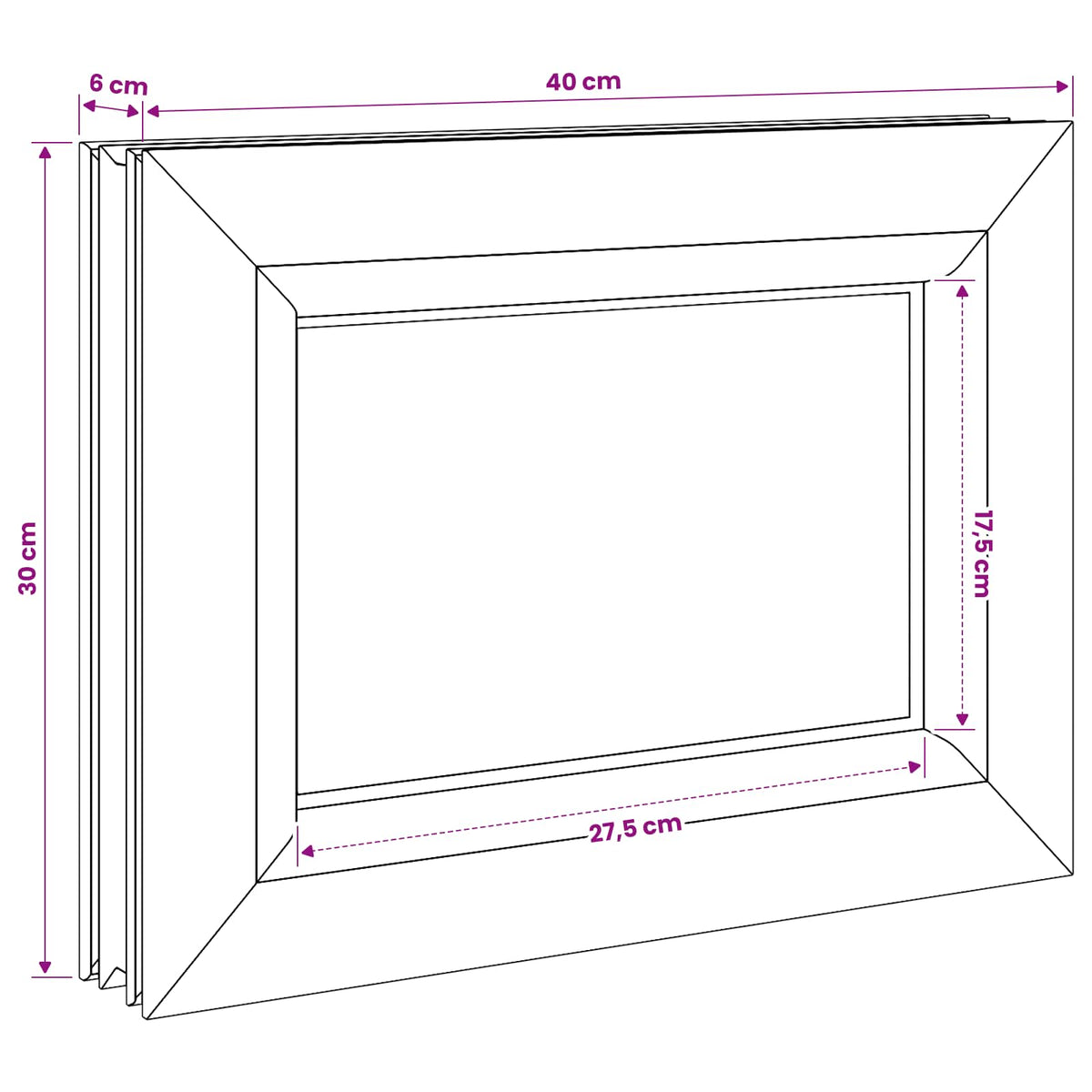 Παράθυρο Υπογείου RISOR 40 x 30 cm PVC και Γυαλί - Pakobazaar